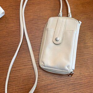 Crossbody cell phone wallet